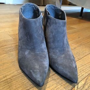 Marc Fisher Pointed Toe Grey Bootie